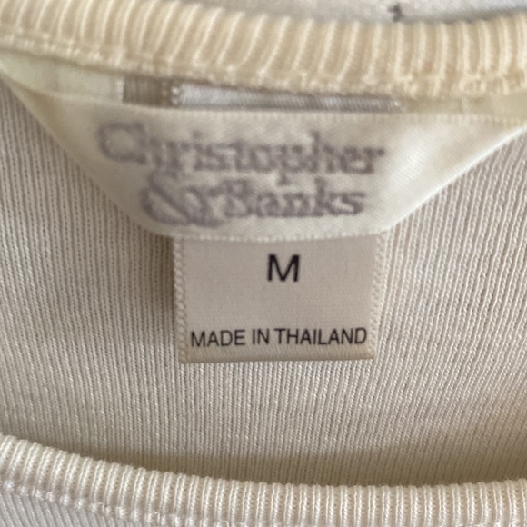 Christopher & Banks Navy Pumpkin Patch Cats Fall Leaves Sweater Set - Picture 7 of 8